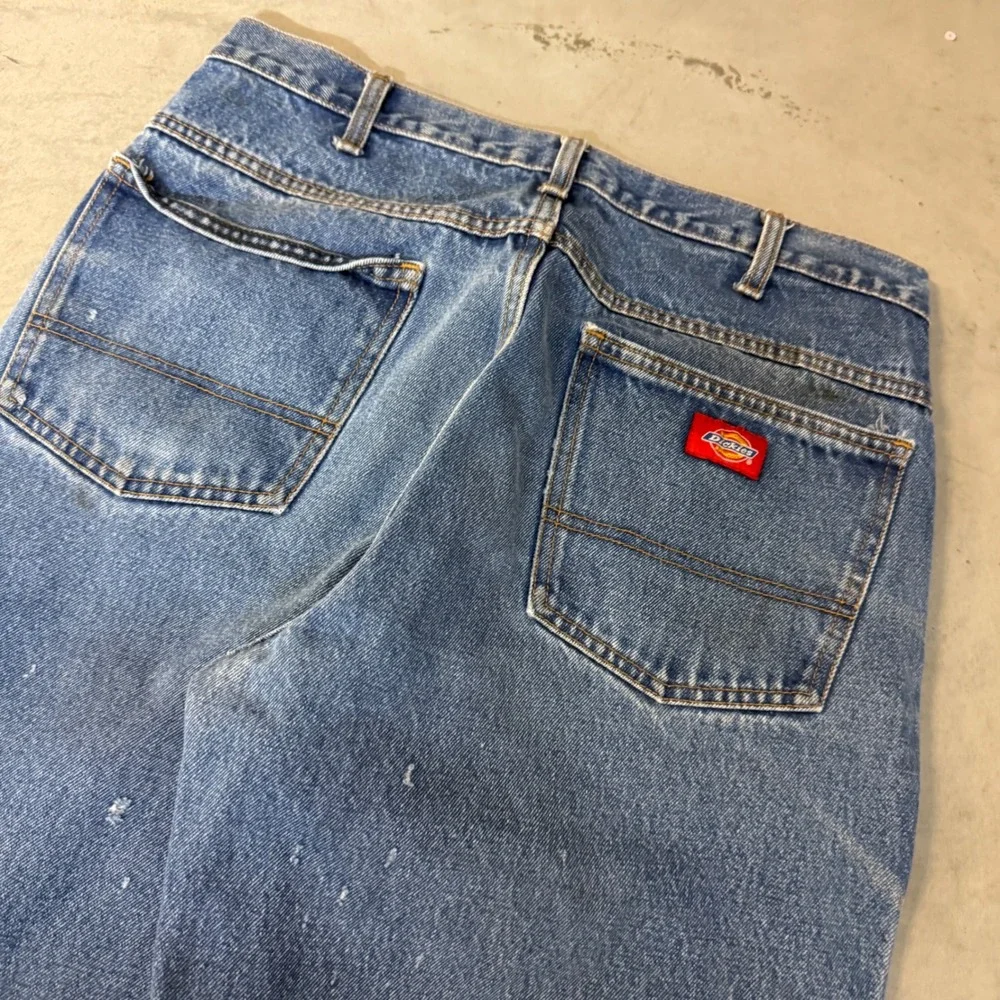 2000s y2k distressed dickies workwear jeans‎